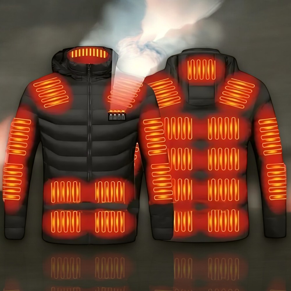 Core giacca invernale riscaldata per donna e uomo - calore al freddo