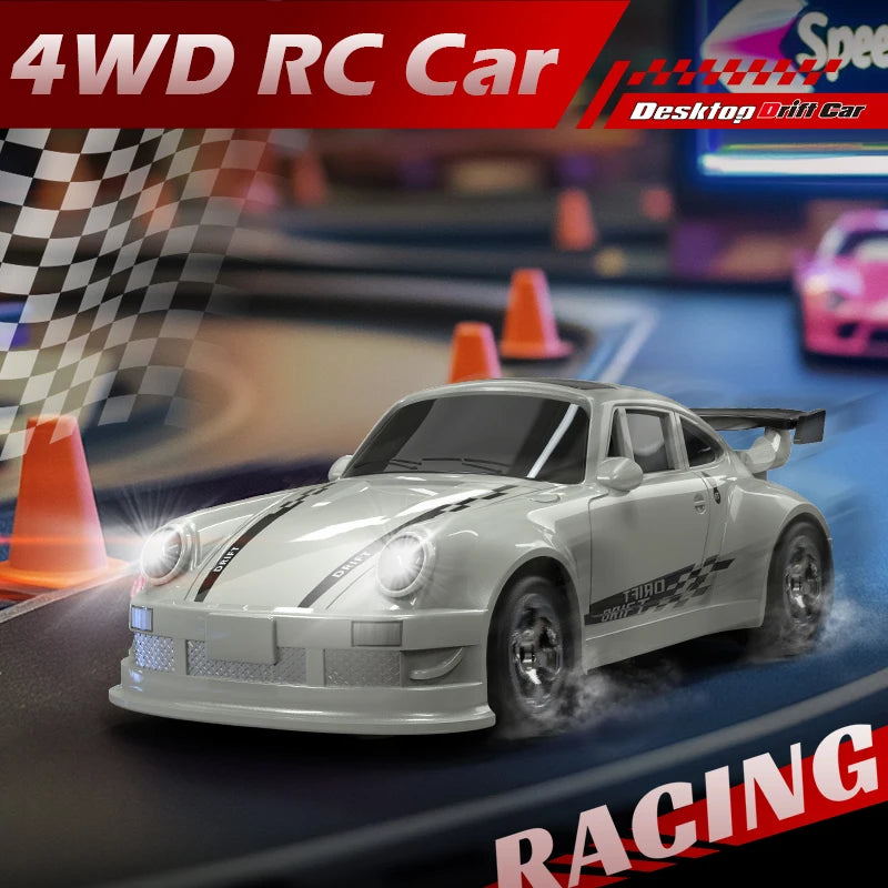 Racemaster KF20 – 1:64 Drift-RC-bil med firehjulstræk, fjernstyret