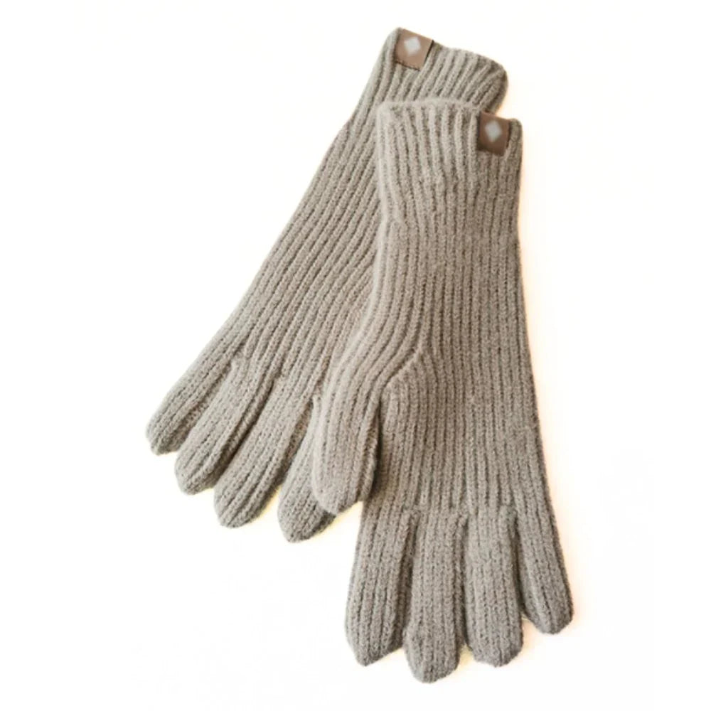 Lässige gestrickte Damenhandschuhe - Elara
