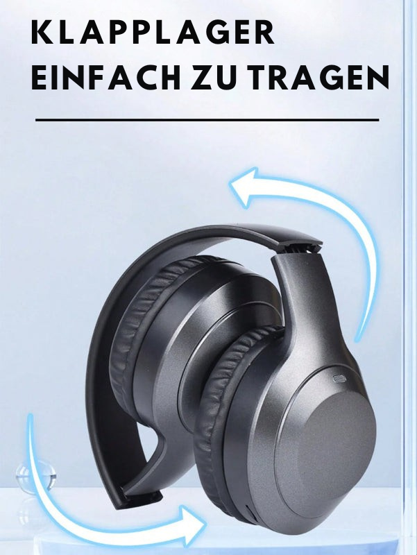 SoundEase hovedtelefoner – foldbar musikoplevelse til farten