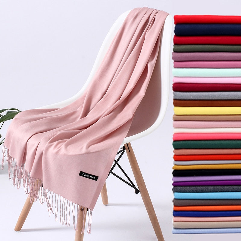 Damen Winterschal aus Kaschmir – Elegant, weich & vielseitig