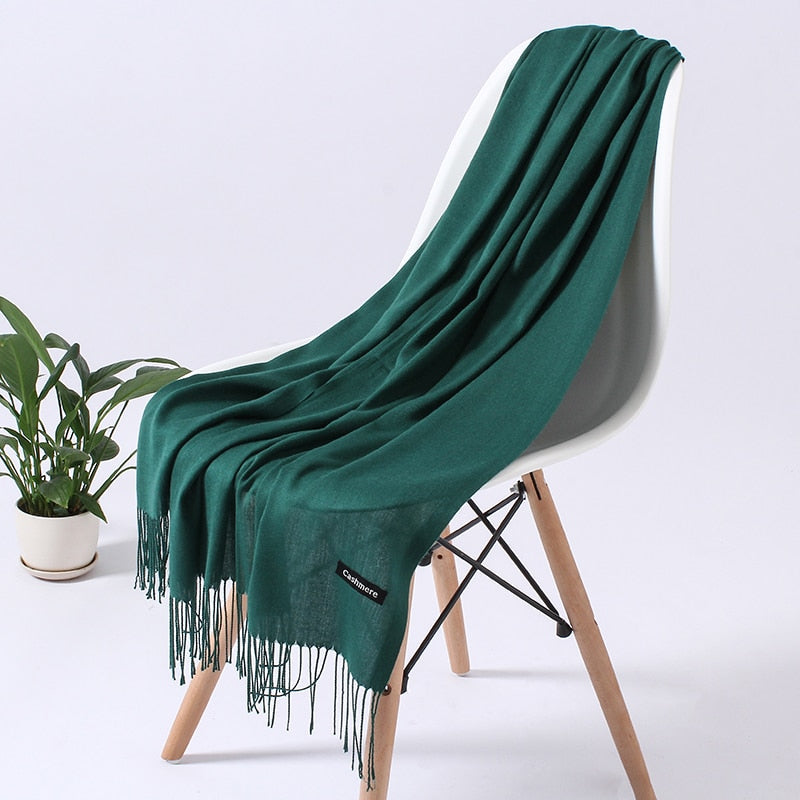 Damen Winterschal aus Kaschmir – Elegant, weich & vielseitig