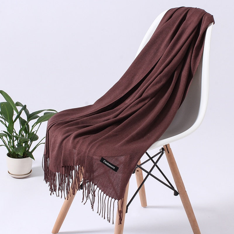 Damen Winterschal aus Kaschmir – Elegant, weich & vielseitig