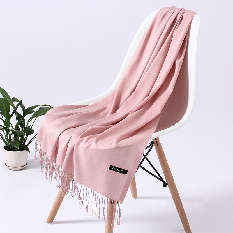 Damen Winterschal aus Kaschmir – Elegant, weich & vielseitig