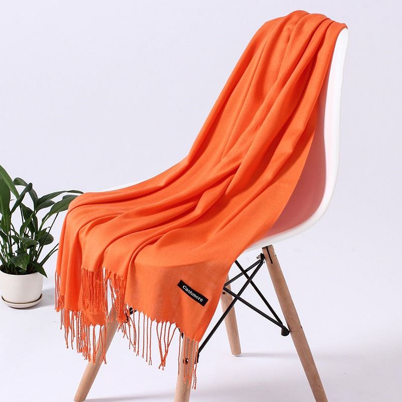 Damen Winterschal aus Kaschmir – Elegant, weich & vielseitig