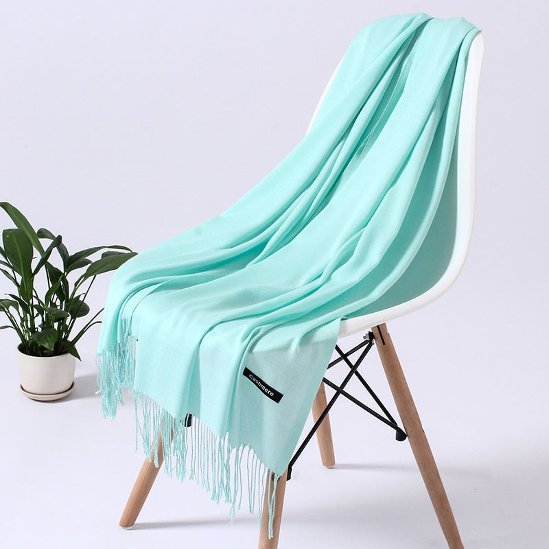 Damen Winterschal aus Kaschmir – Elegant, weich & vielseitig