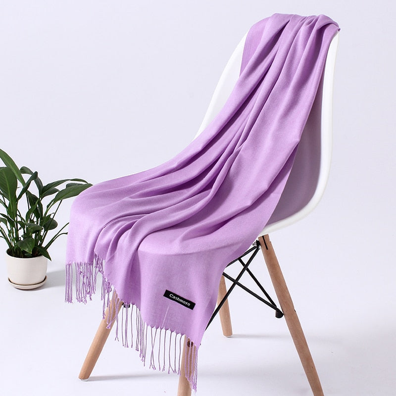 Damen Winterschal aus Kaschmir – Elegant, weich & vielseitig