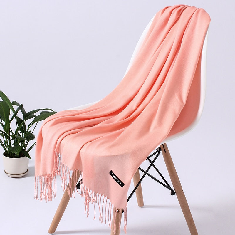 Damen Winterschal aus Kaschmir – Elegant, weich & vielseitig