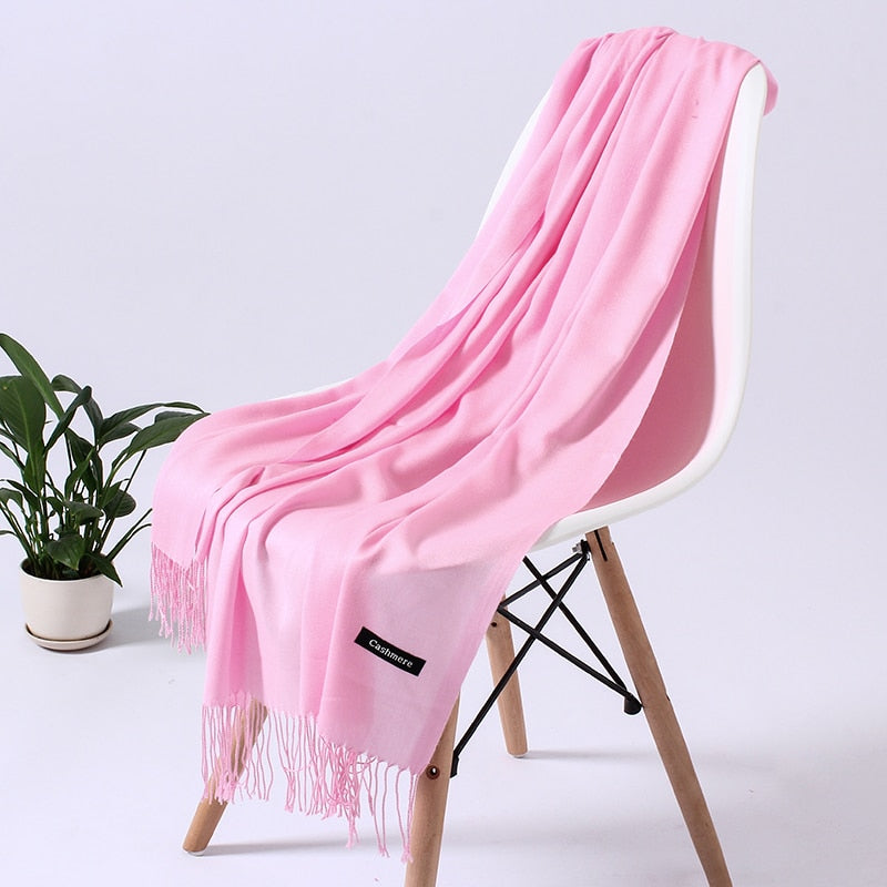 Damen Winterschal aus Kaschmir – Elegant, weich & vielseitig
