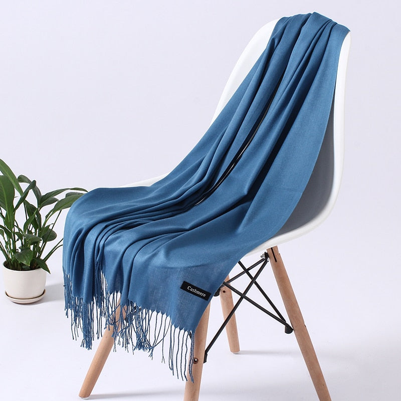 Damen Winterschal aus Kaschmir – Elegant, weich & vielseitig