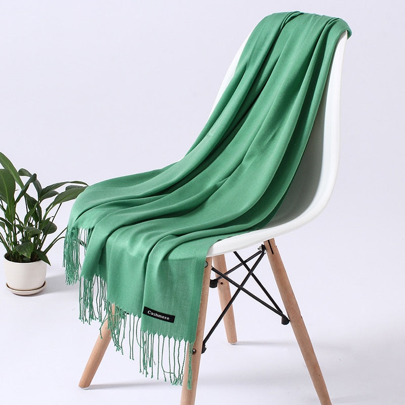 Damen Winterschal aus Kaschmir – Elegant, weich & vielseitig