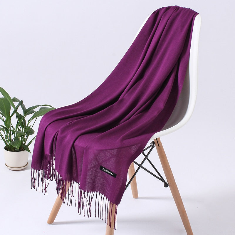 Damen Winterschal aus Kaschmir – Elegant, weich & vielseitig