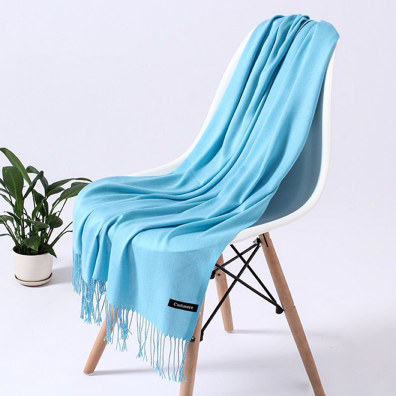 Damen Winterschal aus Kaschmir – Elegant, weich & vielseitig