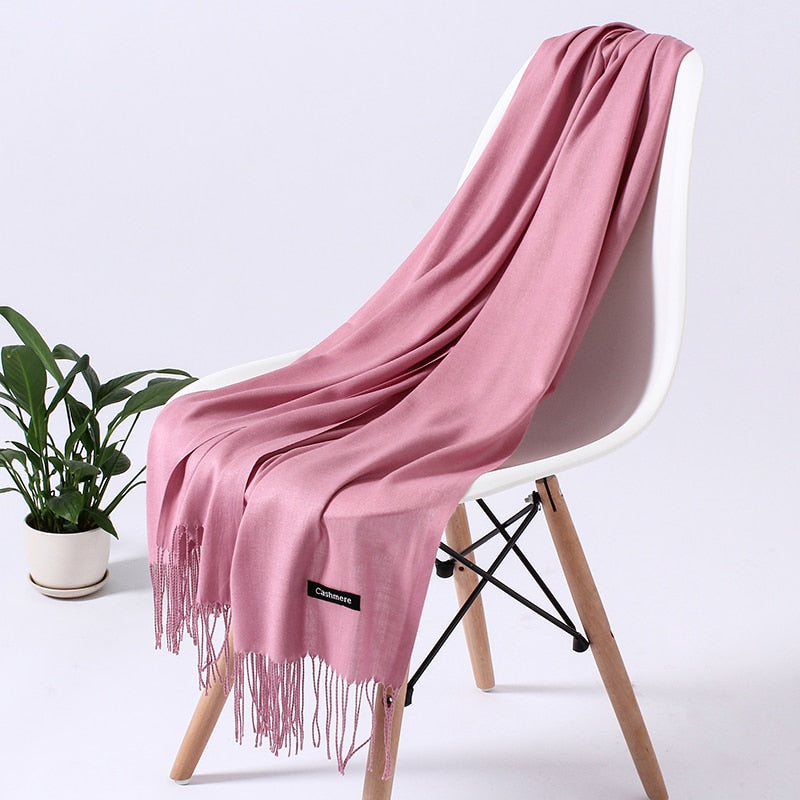 Damen Winterschal aus Kaschmir – Elegant, weich & vielseitig