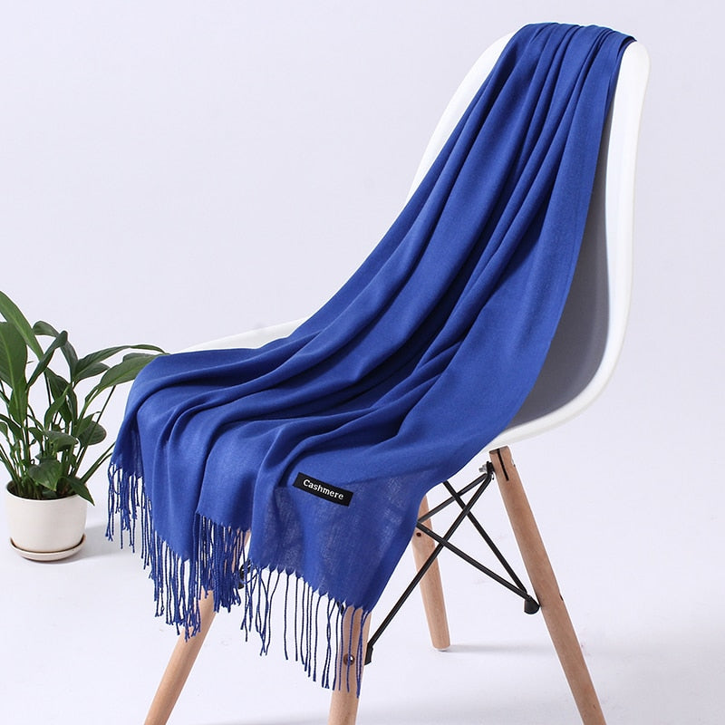 Damen Winterschal aus Kaschmir – Elegant, weich & vielseitig