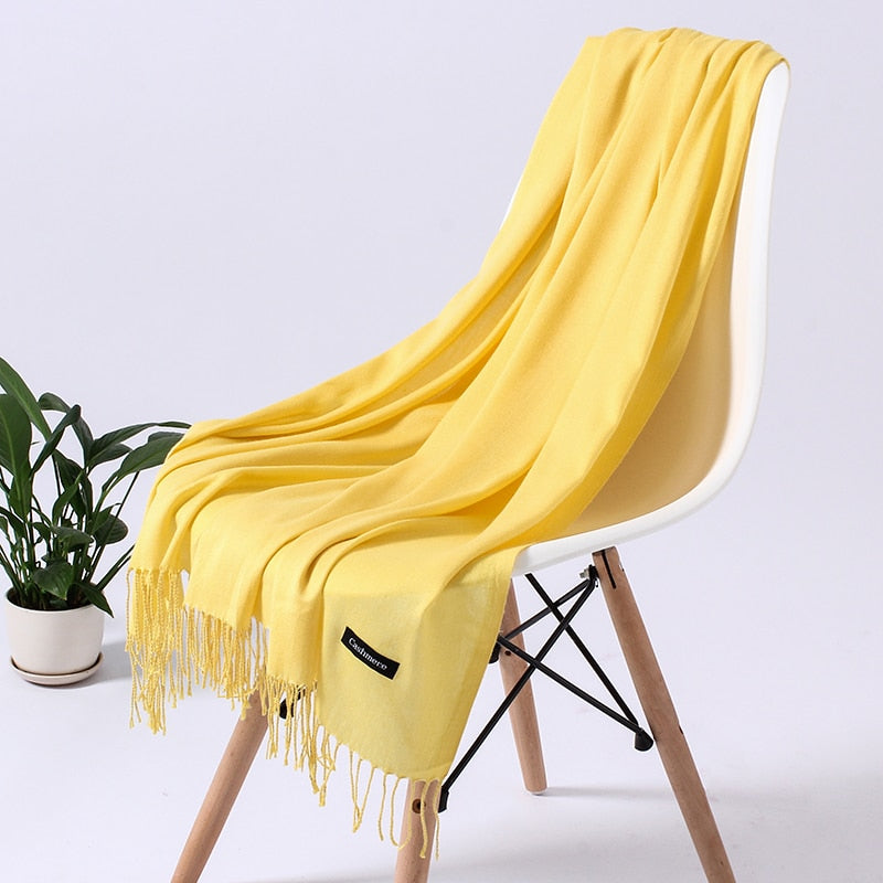 Damen Winterschal aus Kaschmir – Elegant, weich & vielseitig