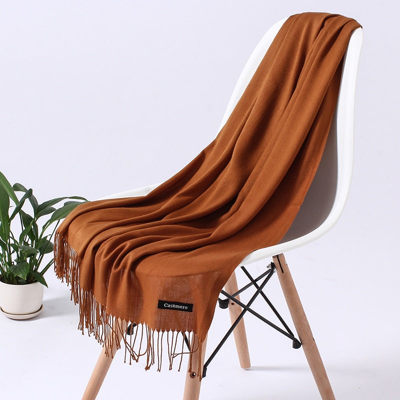 Damen Winterschal aus Kaschmir – Elegant, weich & vielseitig