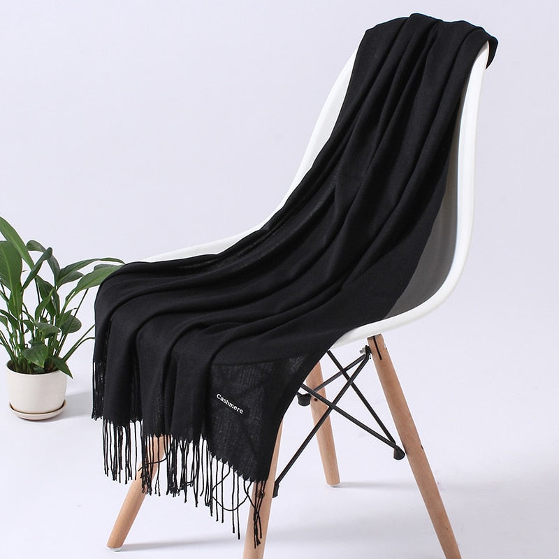 Damen Winterschal aus Kaschmir – Elegant, weich & vielseitig