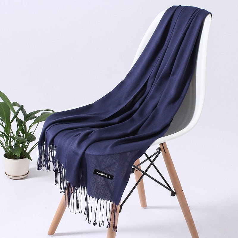 Damen Winterschal aus Kaschmir – Elegant, weich & vielseitig