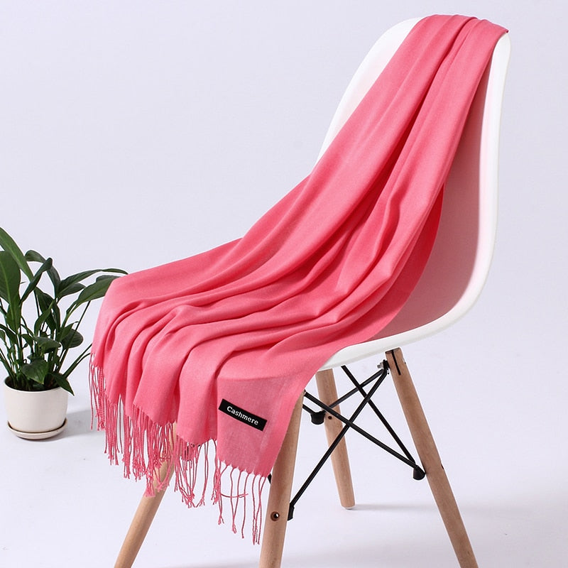 Damen Winterschal aus Kaschmir – Elegant, weich & vielseitig