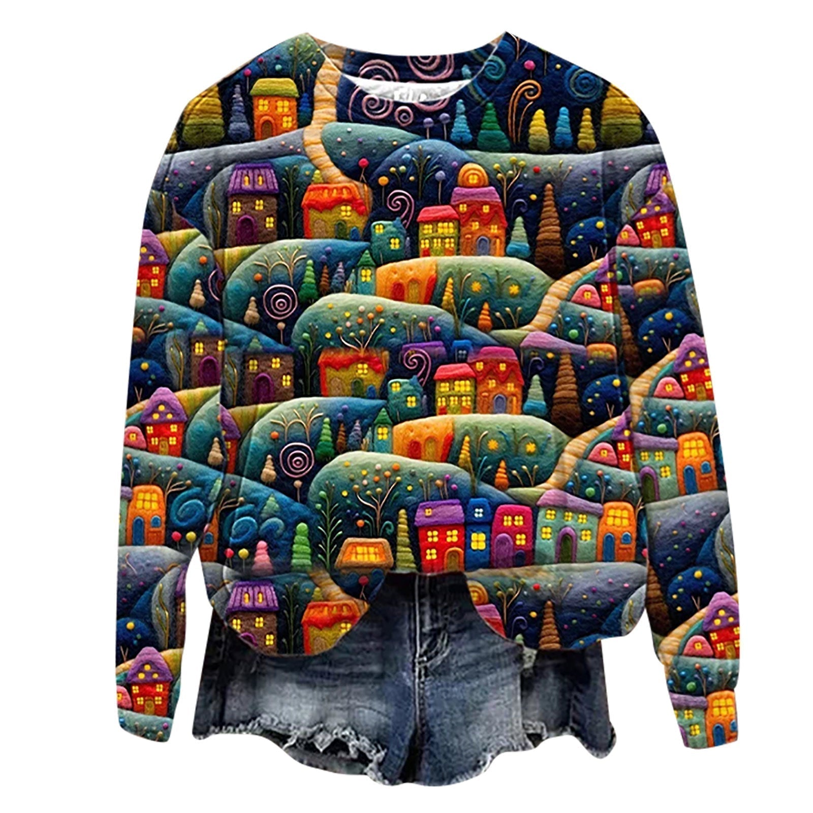 Gemütlicher Festtags-Pullover – Perfekt für die Weihnachtszeit
