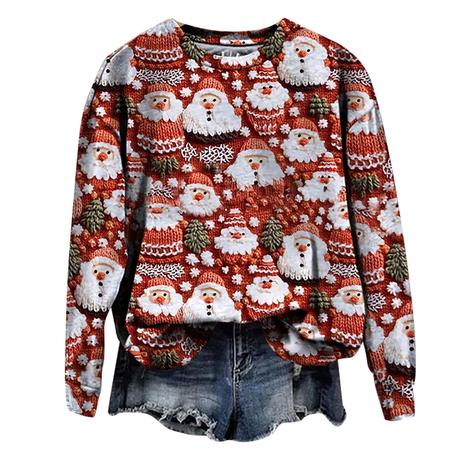 Gemütlicher Festtags-Pullover – Perfekt für die Weihnachtszeit