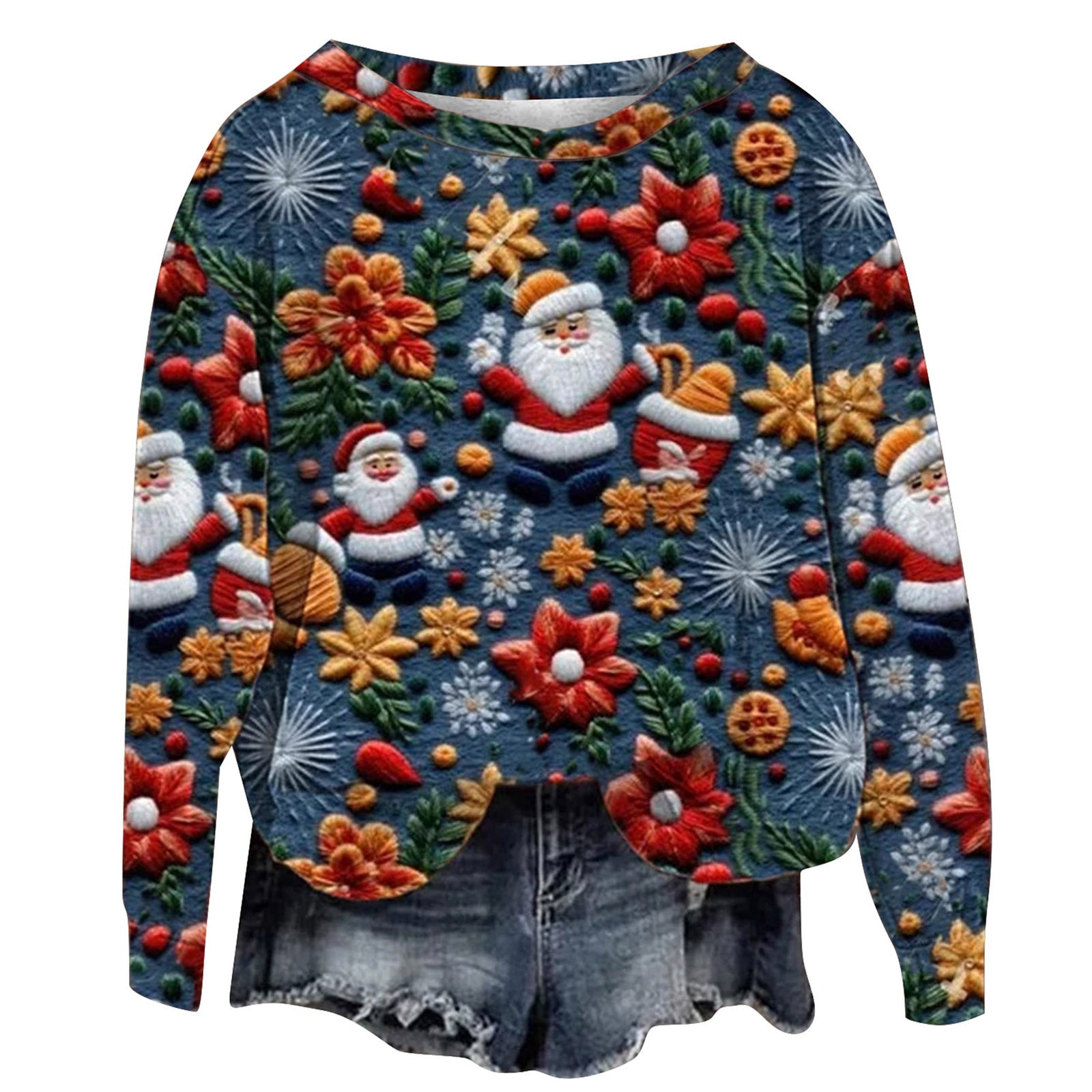 Gemütlicher Festtags-Pullover – Perfekt für die Weihnachtszeit
