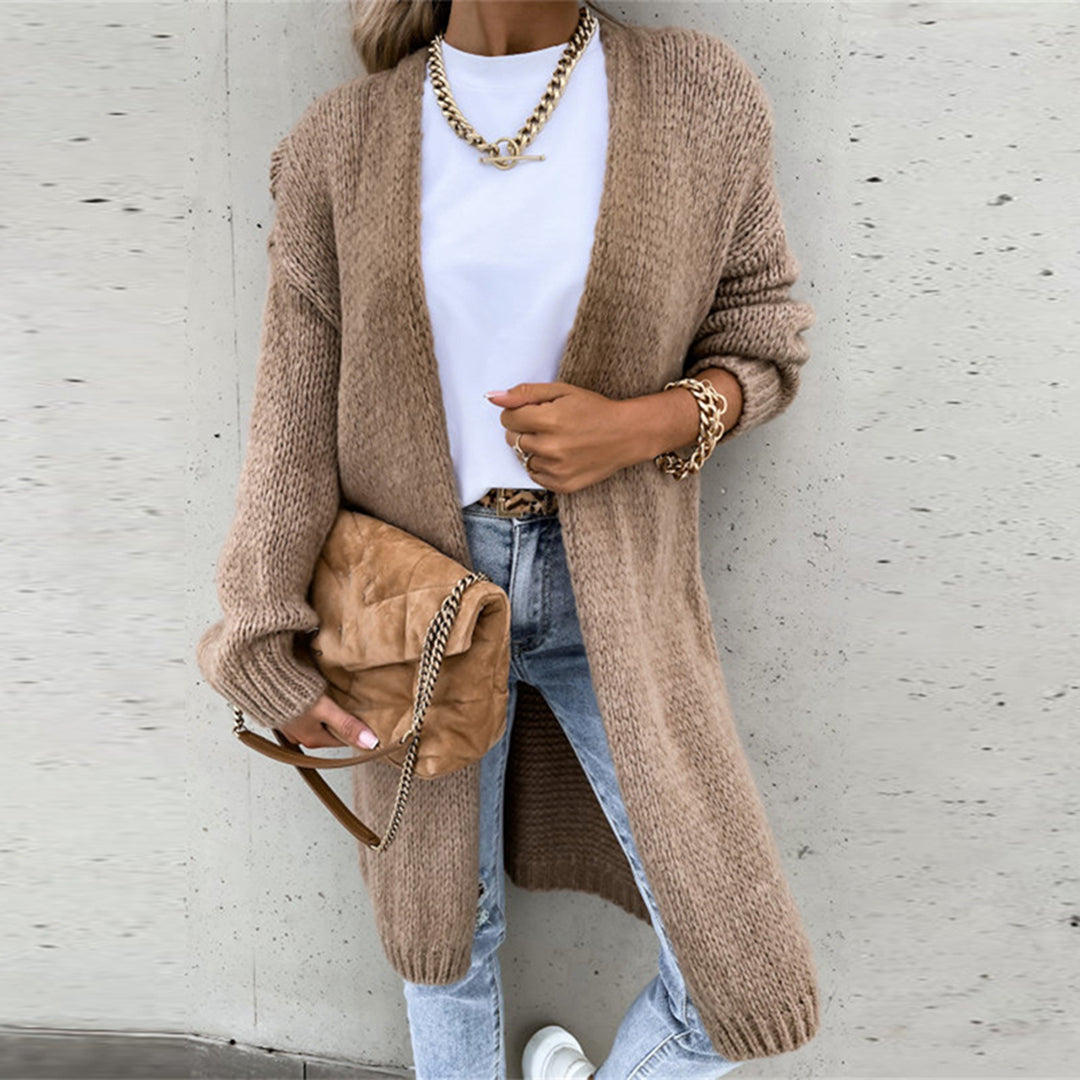 Klassische Strickjacke für Frauen - Hollian