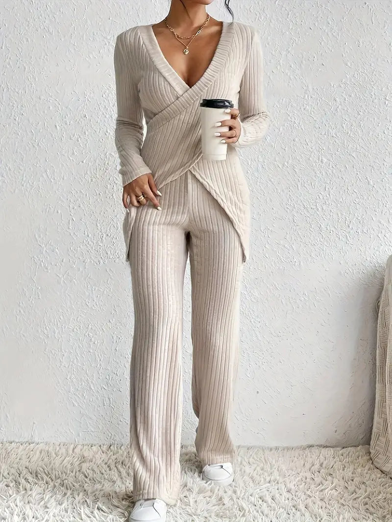 Eleganter Polyester-Strickpullover - Rylana