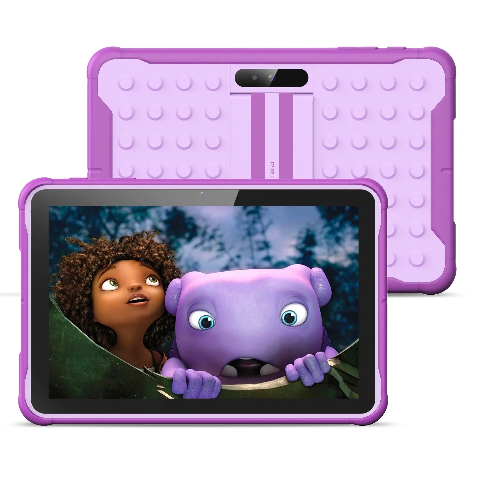 Pritom – Kinder-Tablet 10 Zoll Android 13, 64GB Speicher mit Schutzhülle