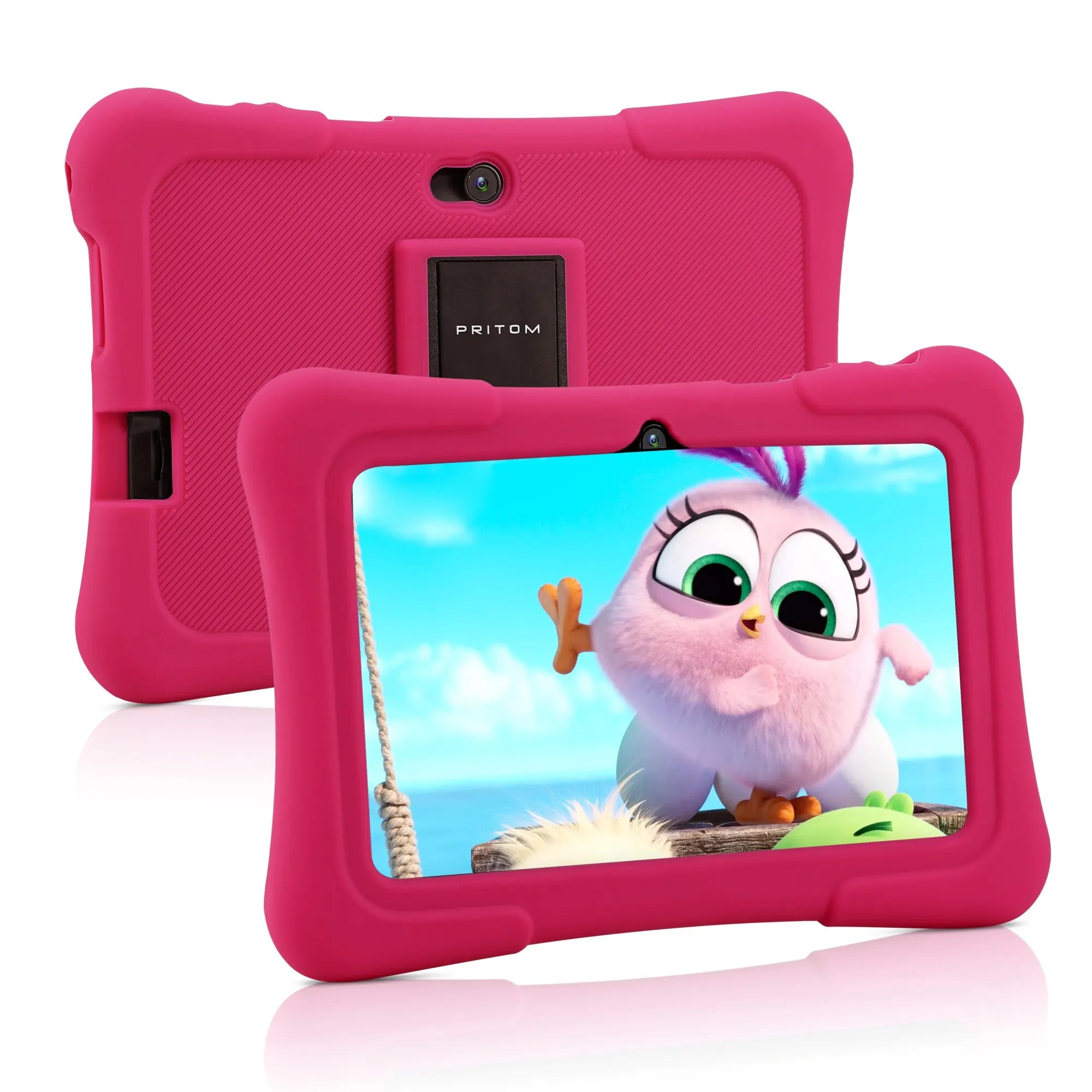 Pritom – Kinder-Tablet 7 Zoll Android 10, 32GB Speicher mit Lernsoftware
