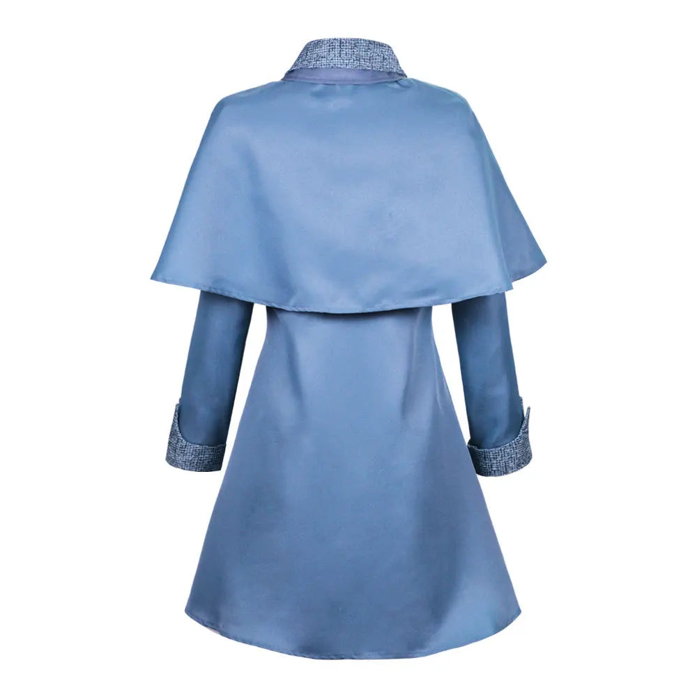 MystiCharm Hexenkostüm – Magisches Cosplay-Kleid Blau für Kinder & Erwachsene
