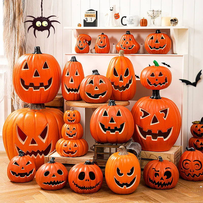 PumpkinGlow – græskar LED-lampe vandtæt til Halloween dekoration udendørs