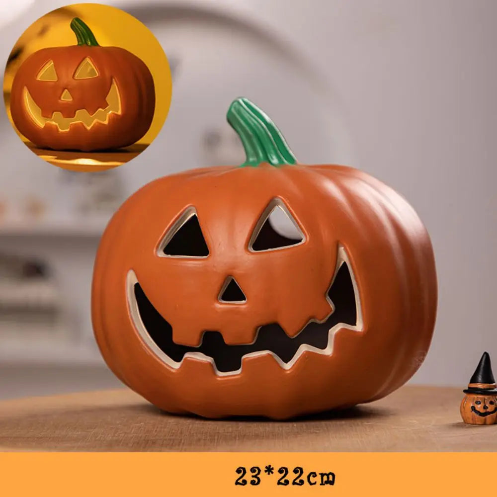 JackoLite – Vandtæt græskar LED-lampe til have & Halloween
