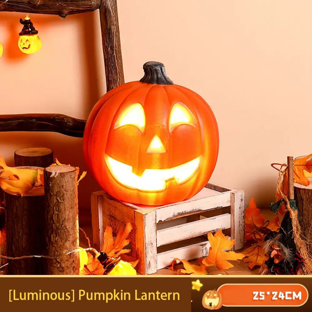 PumpkinGlow – græskar LED-lampe vandtæt til Halloween dekoration udendørs
