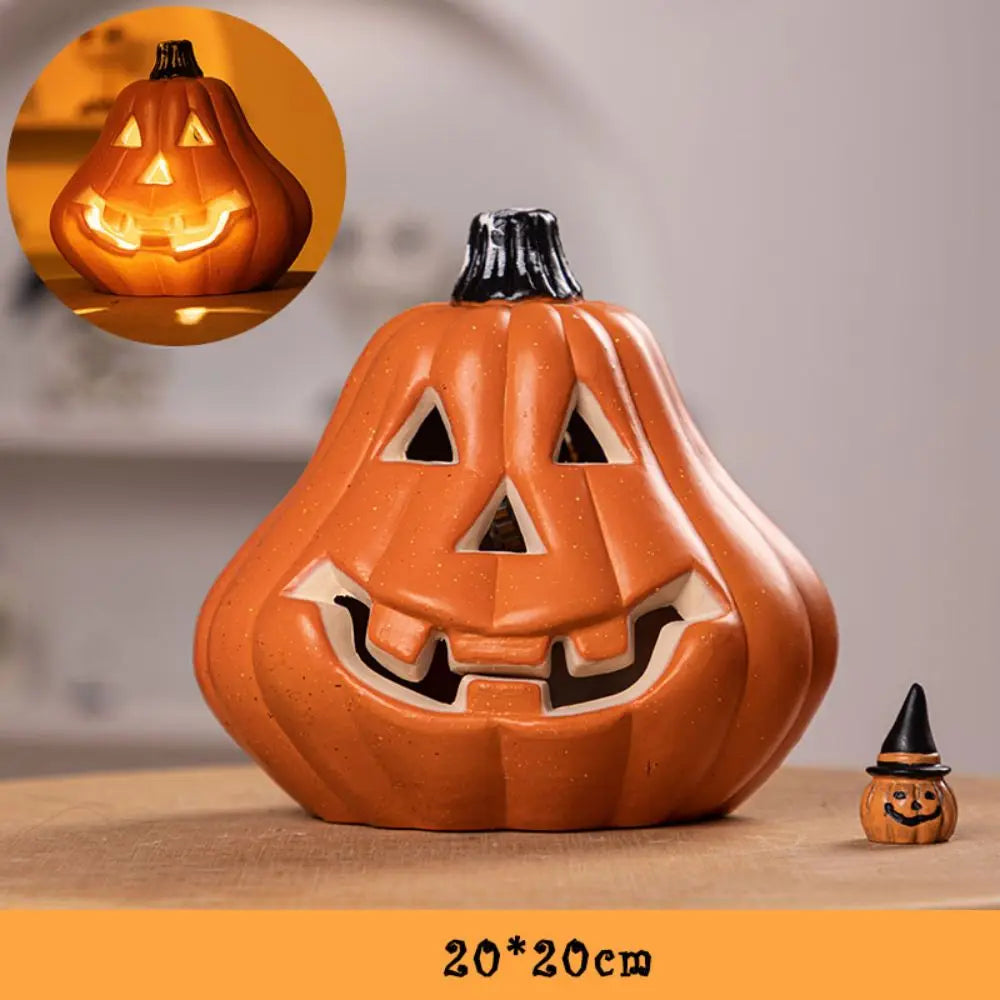 PumpkinGlow – græskar LED-lampe vandtæt til Halloween dekoration udendørs