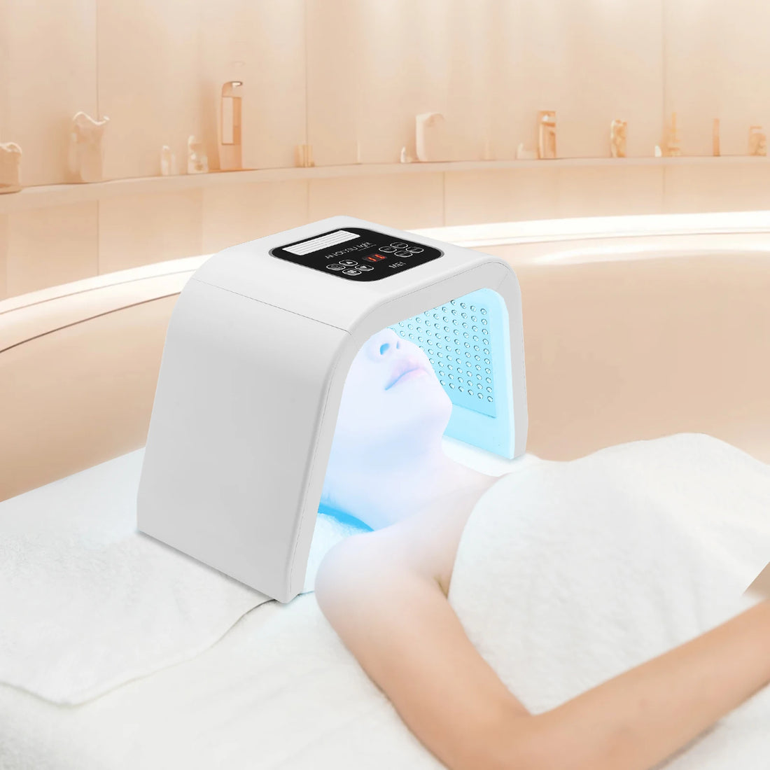 LED-Gesichtslichtgerät für Hautpflege – ideal für Schönheitssalons und Zuhause 0