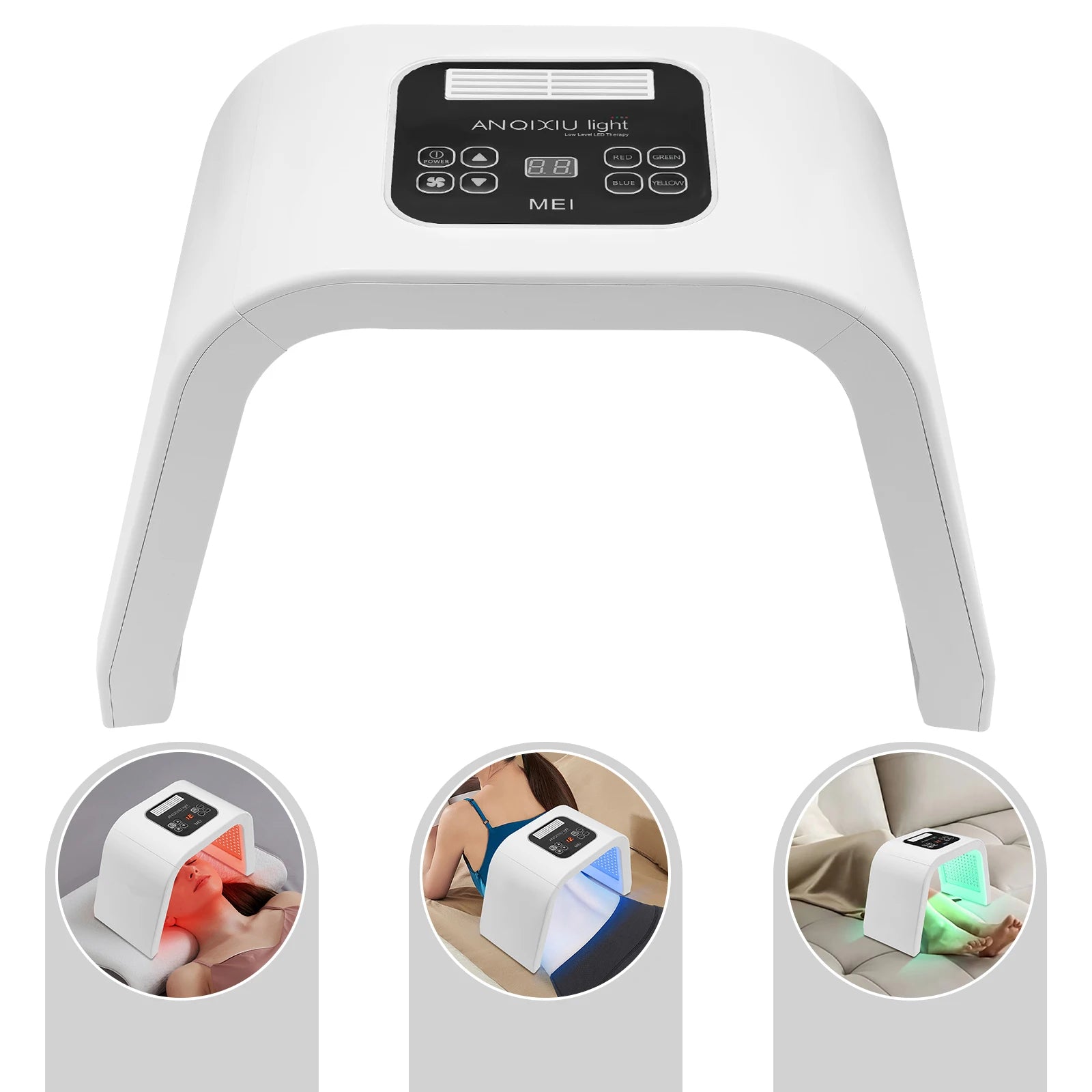 LED-Gesichtslichtgerät für Hautpflege – ideal für Schönheitssalons und Zuhause 4