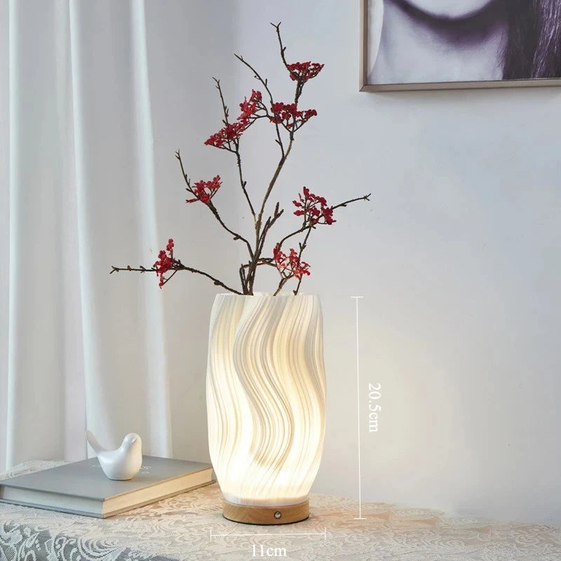 LumoDesk – Lampada da scrivania LED con dimmer touch e porta USB