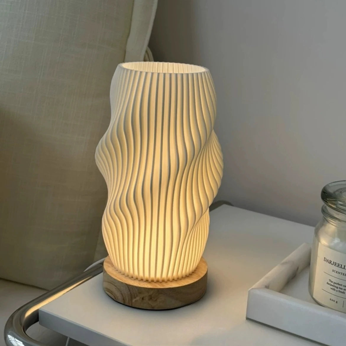 LumoDesk – Lampada da scrivania LED con dimmer touch e porta USB
