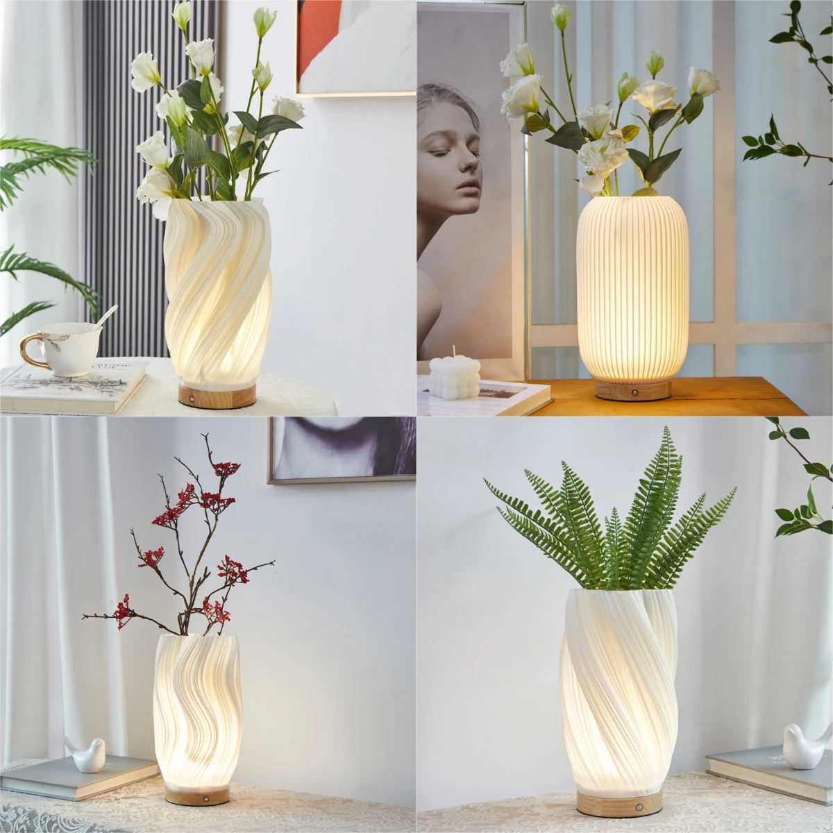 LumoDesk – Lampada da scrivania LED con dimmer touch e porta USB