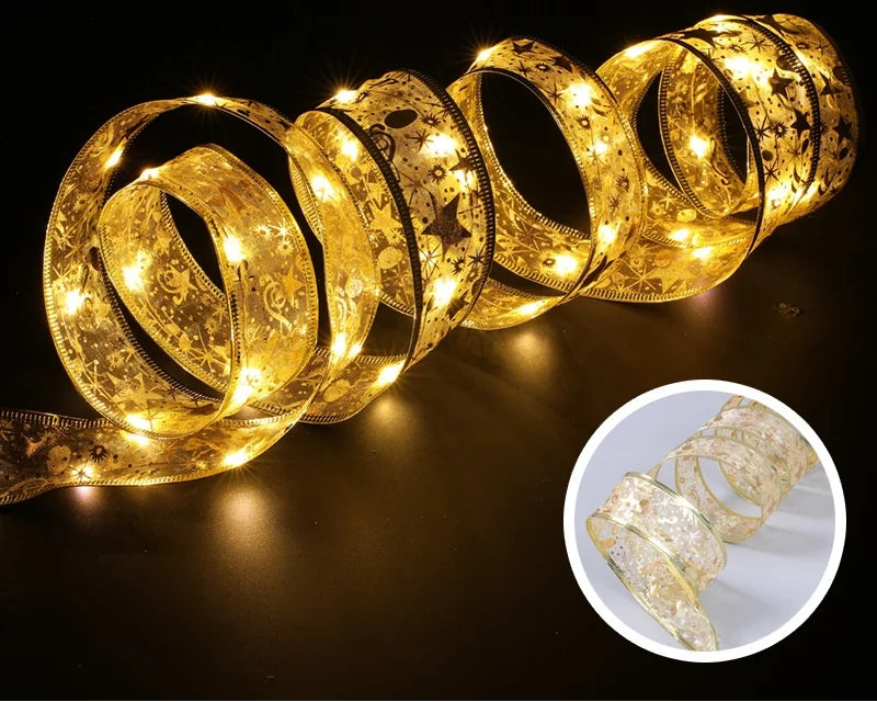 Glorialux LED vánoční pás – teplá bílá, flexibilní a pro vnitřní i venkovní použití