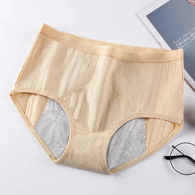 Devako Auslaufsichere Menstruationsslips Hohe Taille 3-teilig - Ellasandra