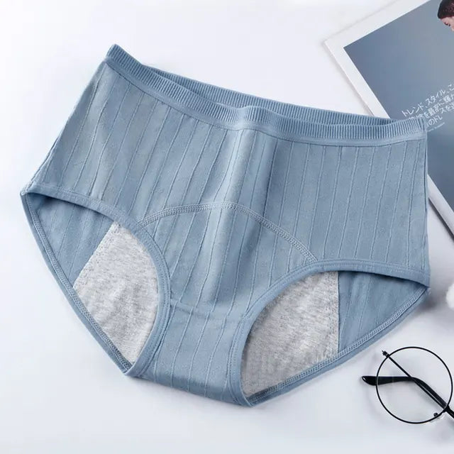 Devako Auslaufsichere Menstruationsslips Hohe Taille 3-teilig - Ellasandra