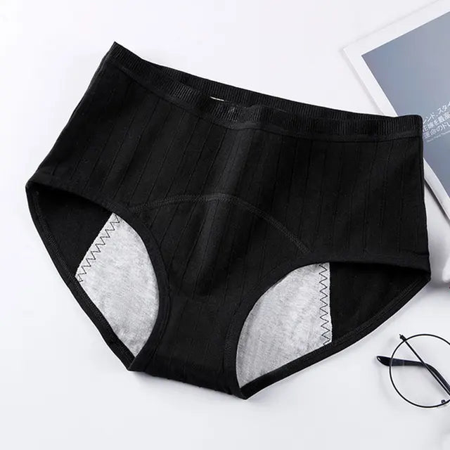 Devako Auslaufsichere Menstruationsslips Hohe Taille 3-teilig - Ellasandra