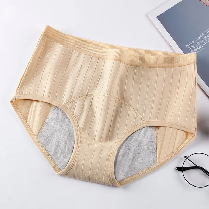 Devako Auslaufsichere Menstruationsslips Hohe Taille 3-teilig - Ellasandra