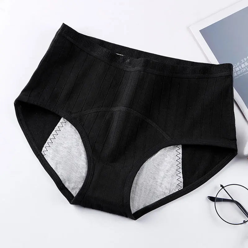 Devako Auslaufsichere Menstruationsslips Hohe Taille 3-teilig - Ellasandra