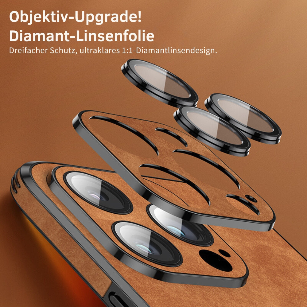 Deer – iPhone-Hülle Leder stoßfest & elegant – ideal für Alltag & Büro