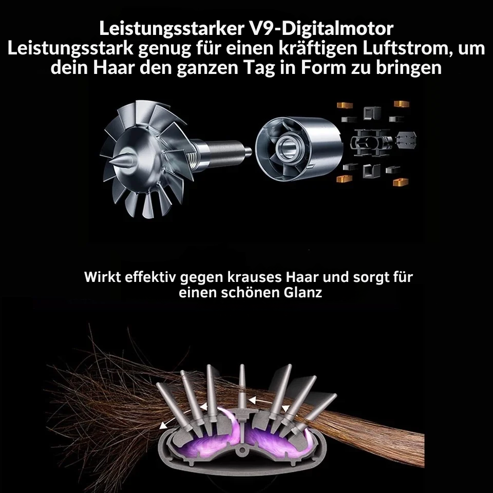 StyleSavvy | Haarstyler 5-in-1 | Leistungsstarke 1000W | Ionen-Technologie