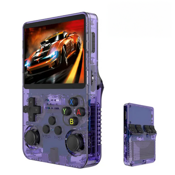 Pixora – Retro Handheld Spielkonsole 64GB, 3,5" IPS – für unterwegs